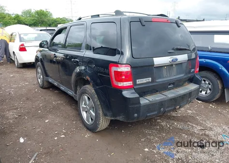 2012 Ford Escape Limited from USA, damaged, VIN 1FMCU9EG7CKB77600
